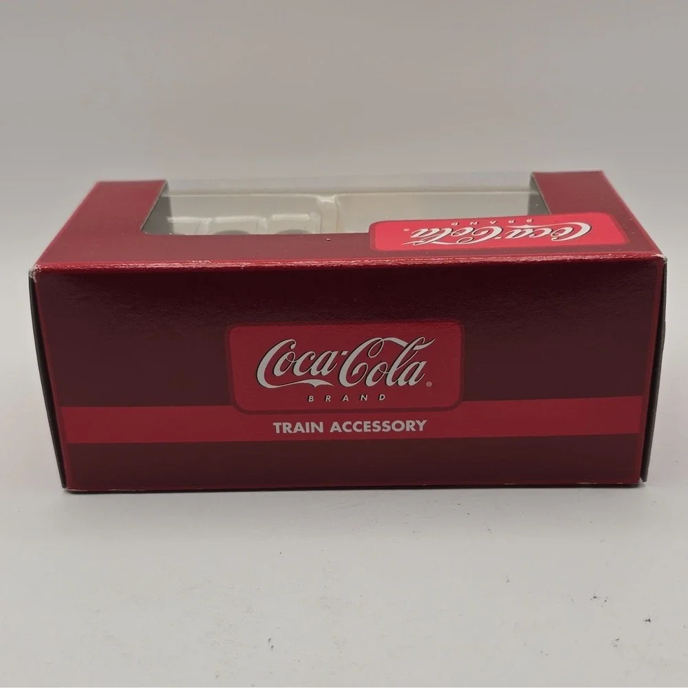 Coca-Cola Train Accessory Delivery Truck K-6435 Yellow Red Black Soda Theme